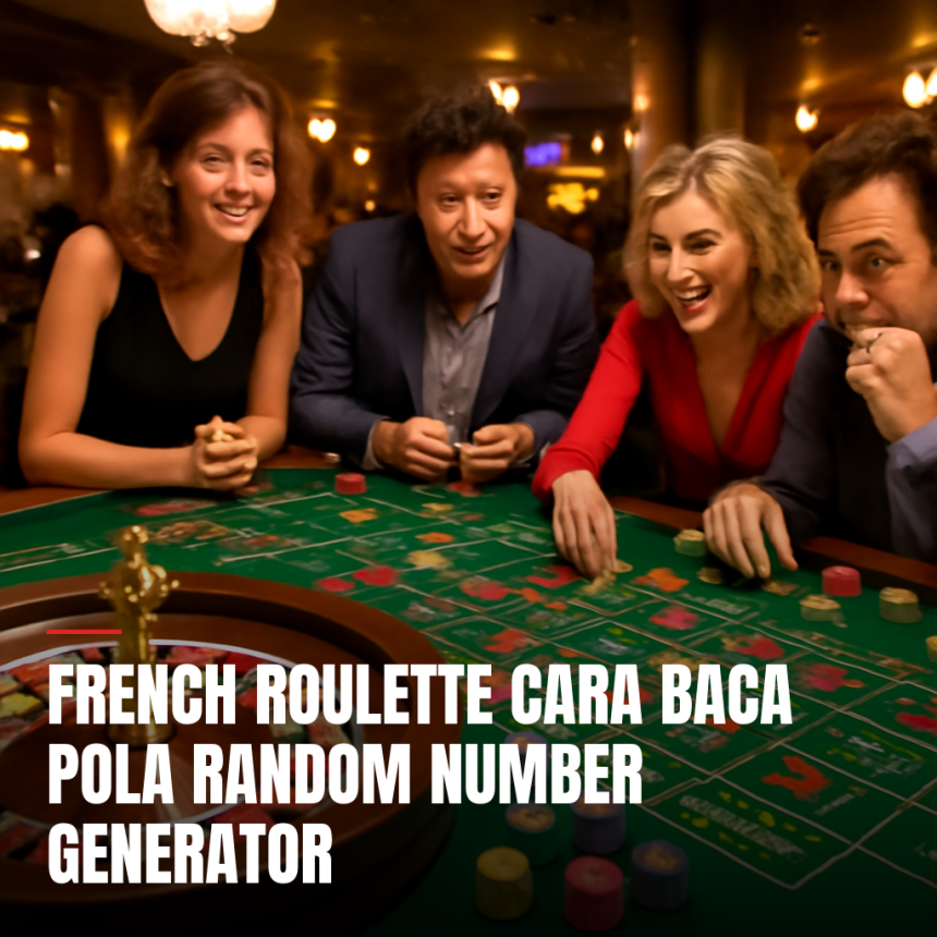 Pola dalam permainan French Roulette menggunakan Random Number Generator.